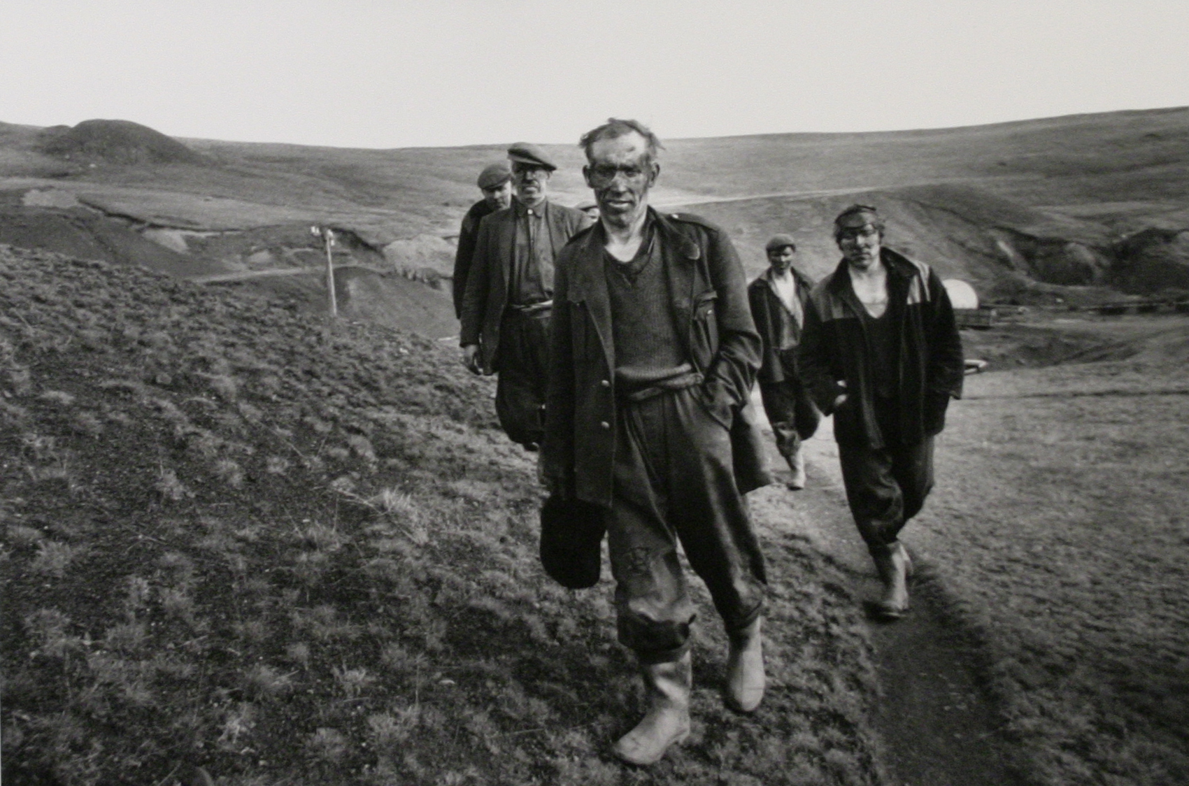 Bruce Davidson, Welsh Miners ed. #36 Sequence #8, 1982. Silver gelatin print. Collection of DePaul University, Gift of Noel & Florence Rothman, 2001.34